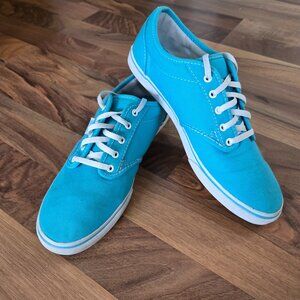 Van sky blue sneakers